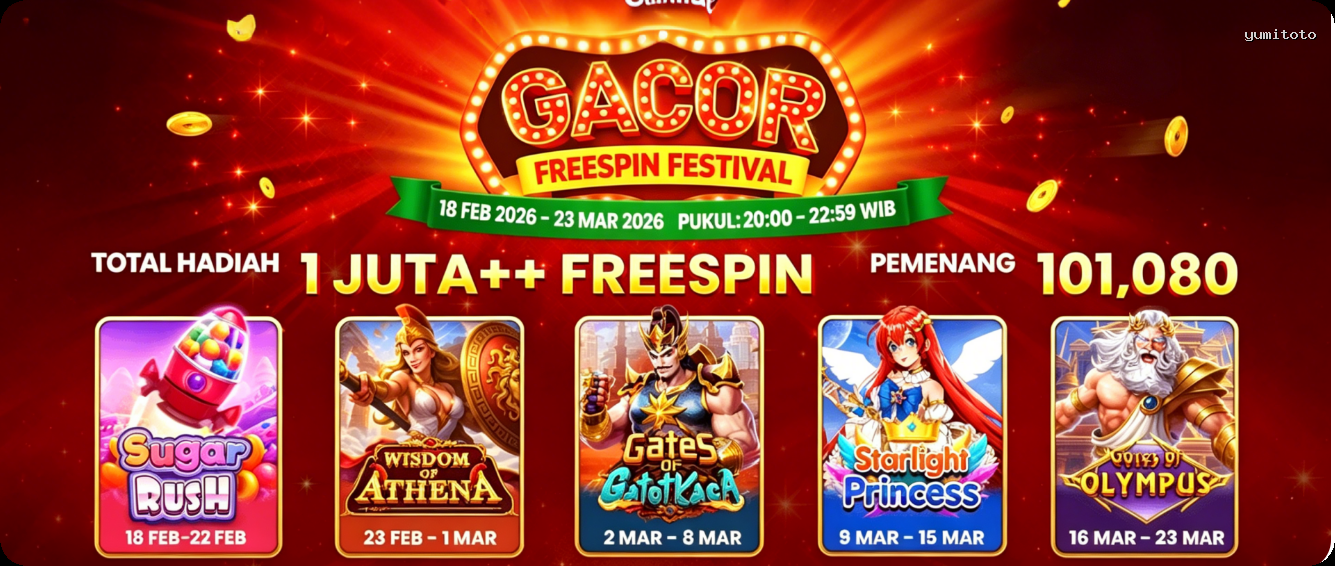 Login yumitoto Sekarang Bonus Melimpah